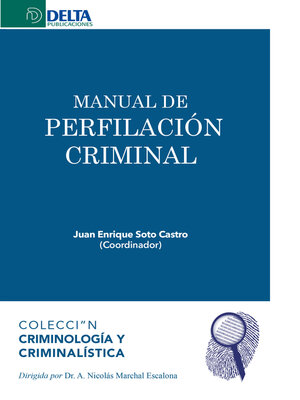 cover image of Manual de perfilacion criminal